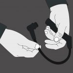 A draft of an ignition cable